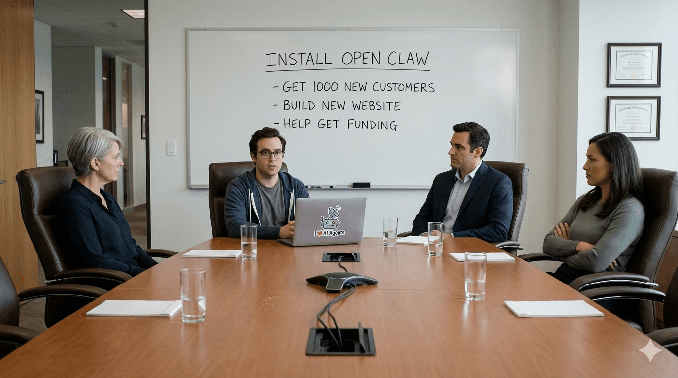 AI Compliance Leadership Session boardroom