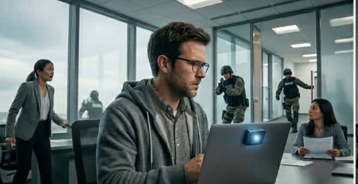 SWAT team approaching down corridor, high-risk AI is no joke