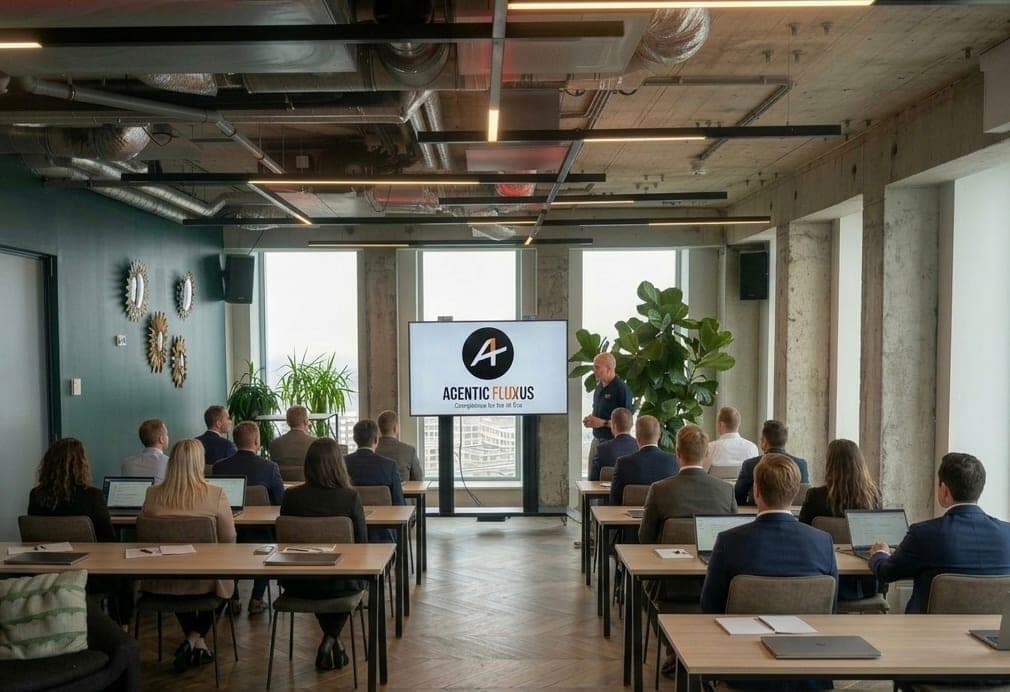 Directors and managers in a boardroom at the A'DAM Tower
